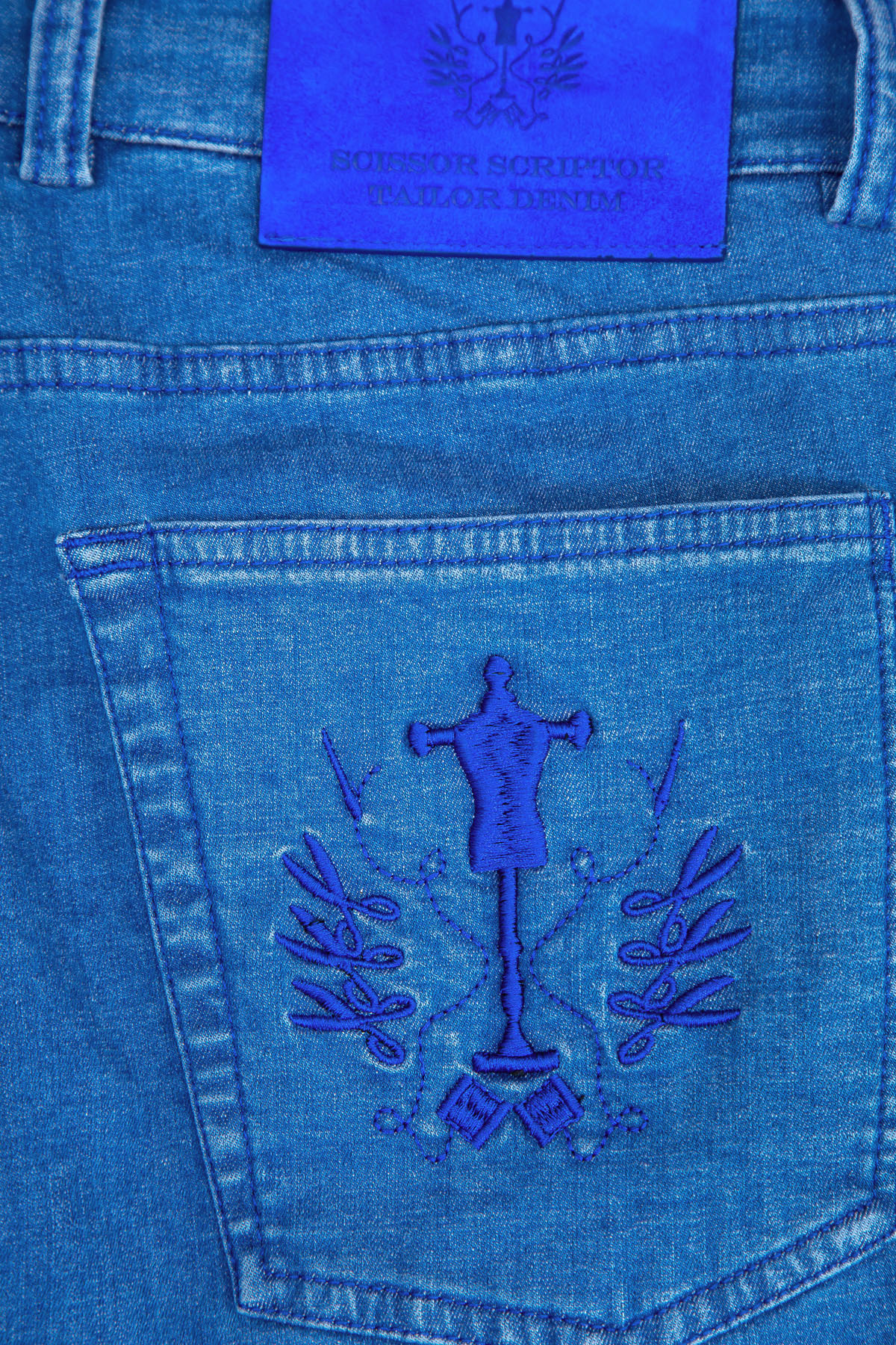 джинсы SCISSOR SCRIPTOR, цвет синий, размер 46;48;54;50 - фото 7
